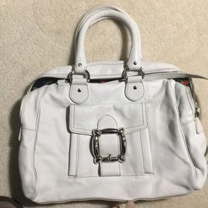 dolce gabbana bag white leather made in Italy